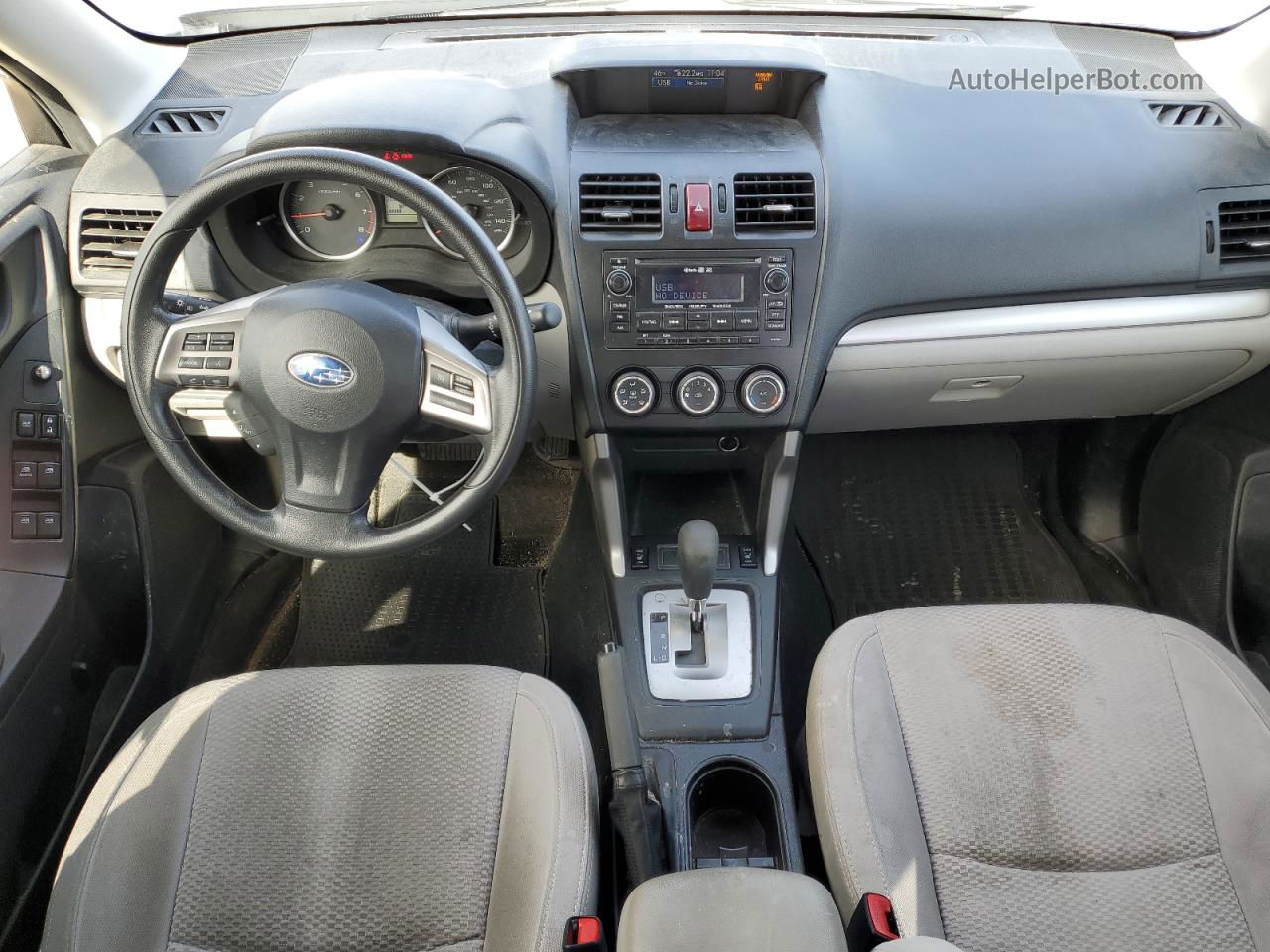 2015 Subaru Forester 2.5i Premium Серебряный vin: JF2SJADC8FH831919