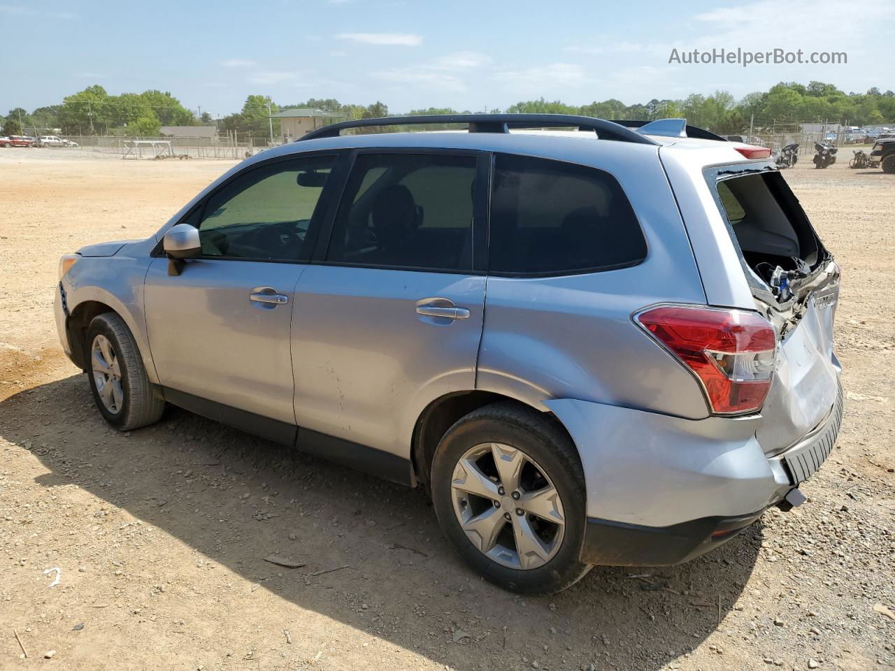 2016 Subaru Forester 2.5i Premium Silver vin: JF2SJADC8GH497182