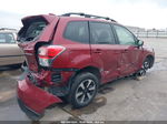 2018 Subaru Forester 2.5i Premium Красный vin: JF2SJADC8JH573216