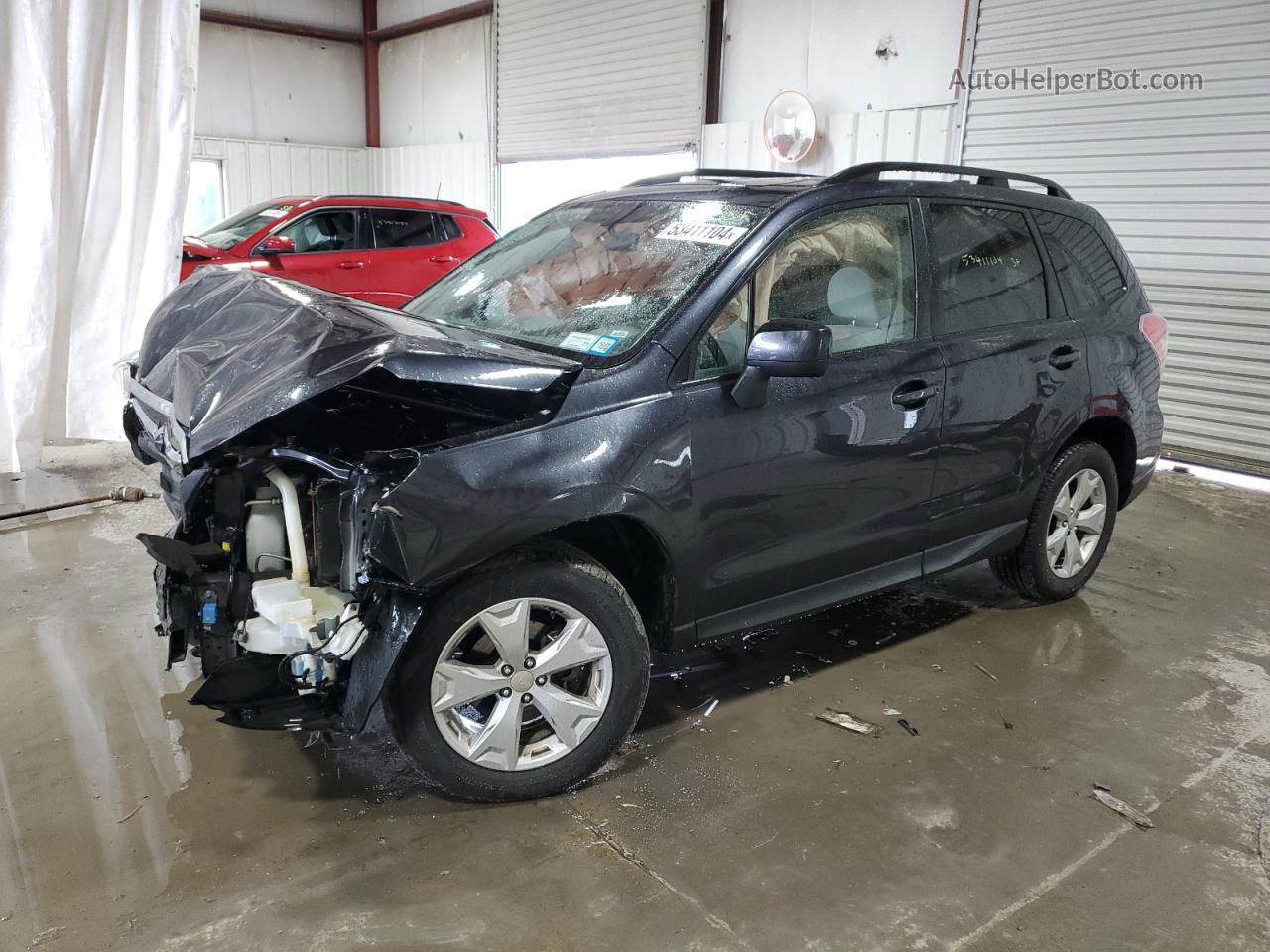 2016 Subaru Forester 2.5i Premium Gray vin: JF2SJADC9GH462070