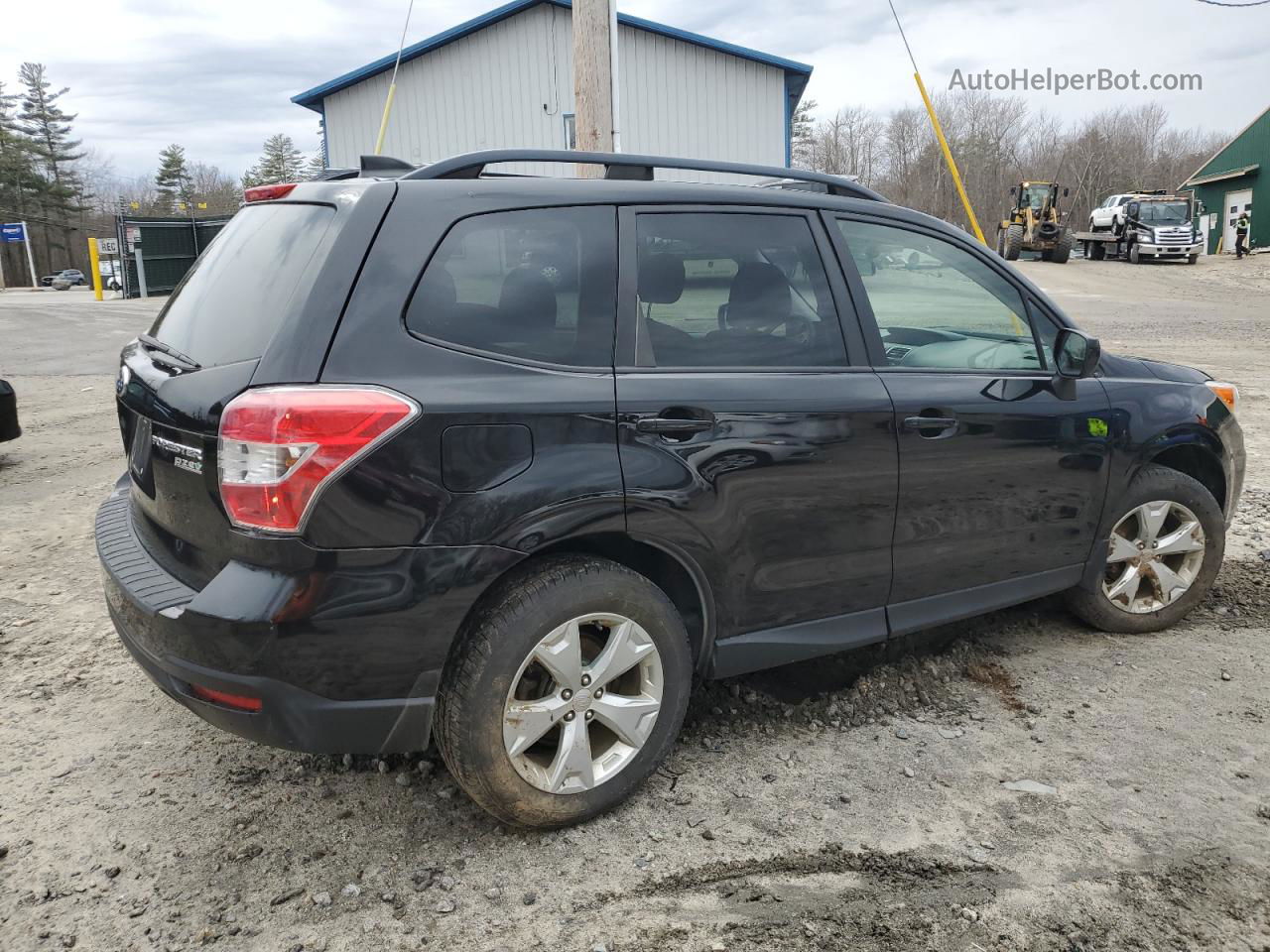 2016 Subaru Forester 2.5i Premium Черный vin: JF2SJADC9GH491701