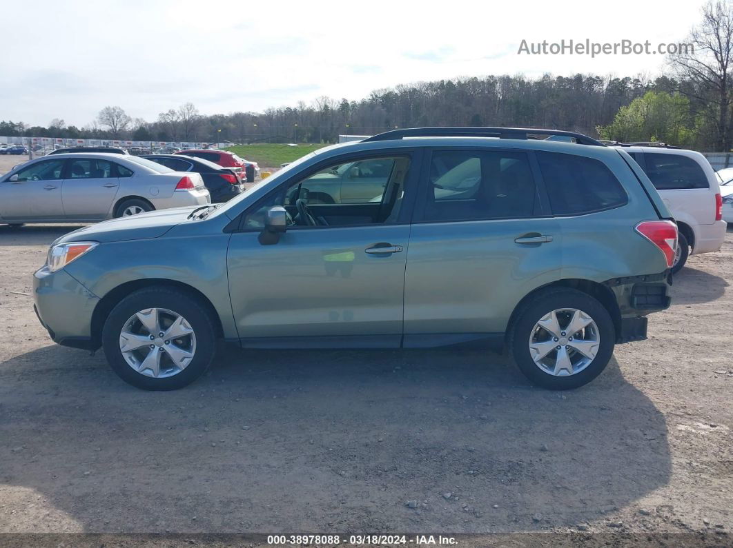 2016 Subaru Forester 2.5i Premium Зеленый vin: JF2SJADC9GH525250