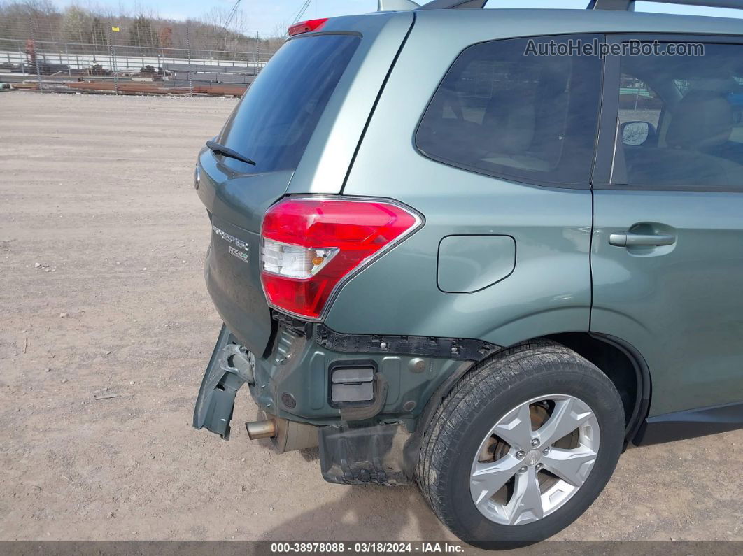 2016 Subaru Forester 2.5i Premium Green vin: JF2SJADC9GH525250