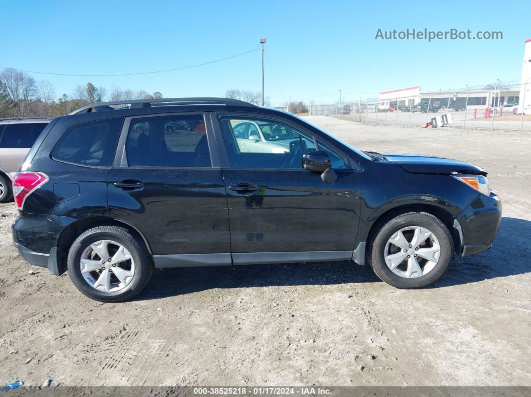 2016 Subaru Forester 2.5i Premium Черный vin: JF2SJADC9GH527175