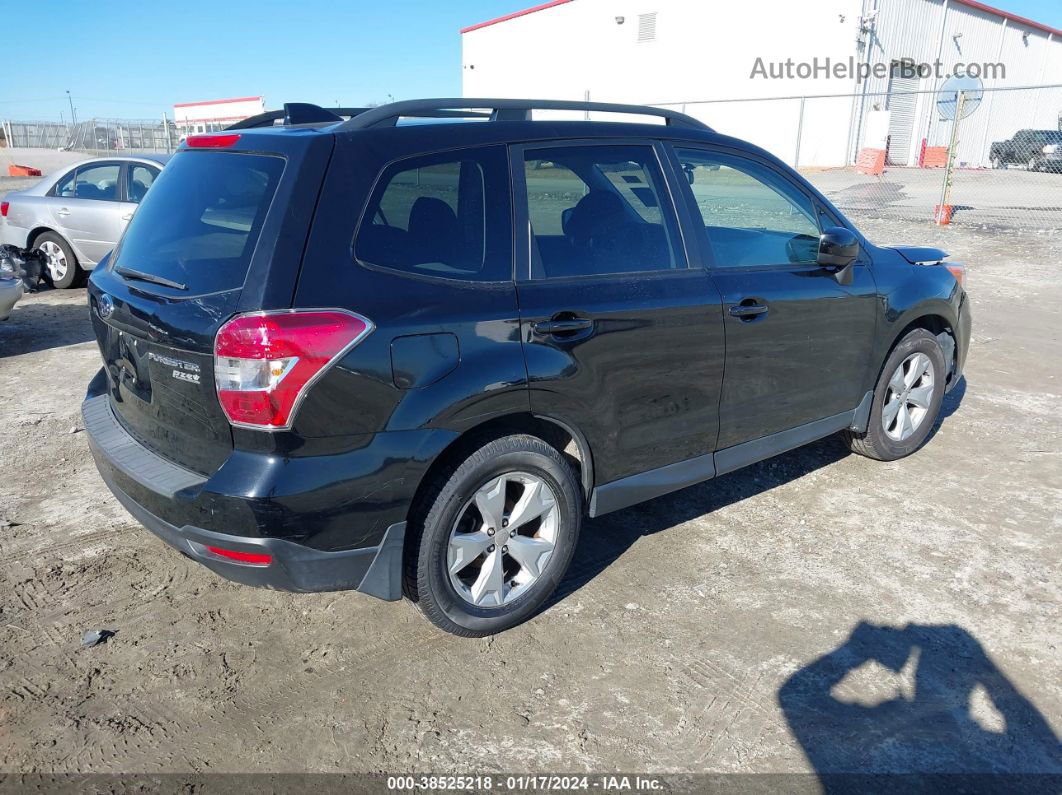 2016 Subaru Forester 2.5i Premium Черный vin: JF2SJADC9GH527175