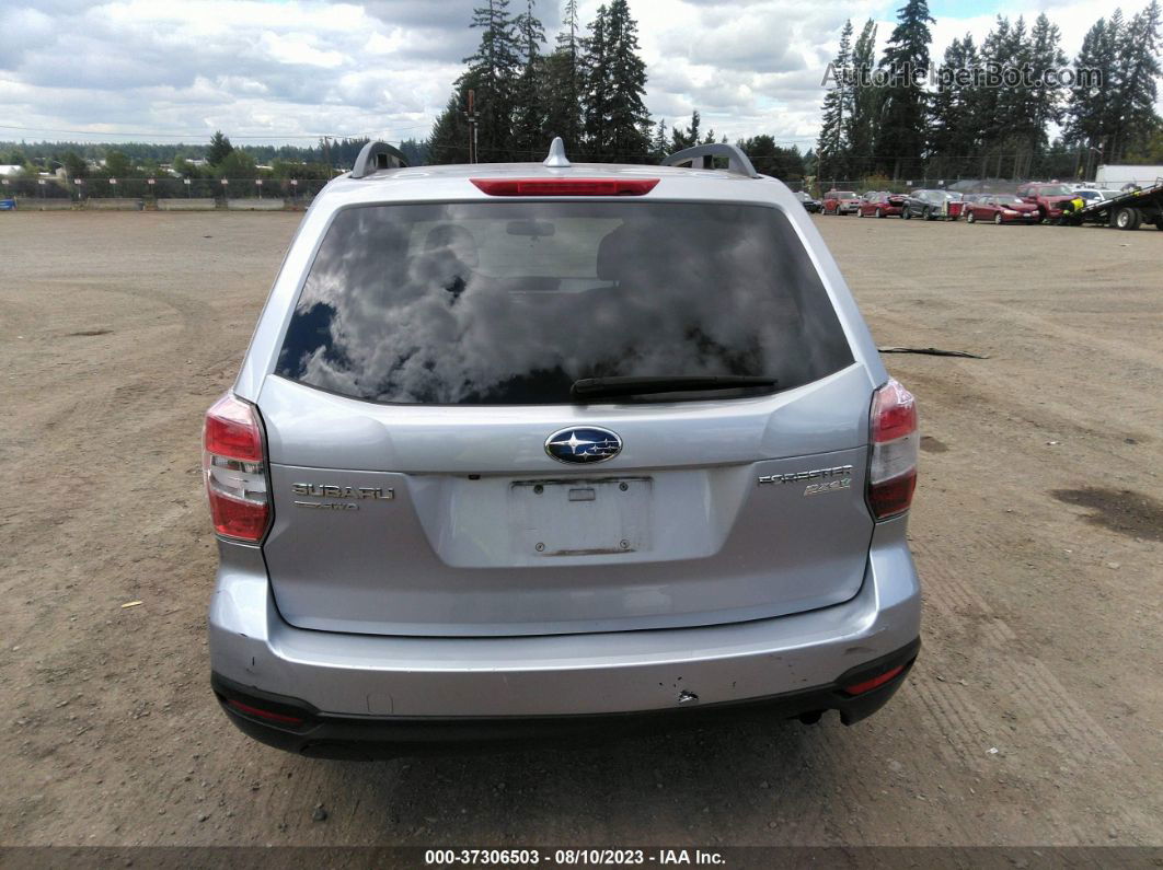 2016 Subaru Forester 2.5i Premium Silver vin: JF2SJADC9GH566929