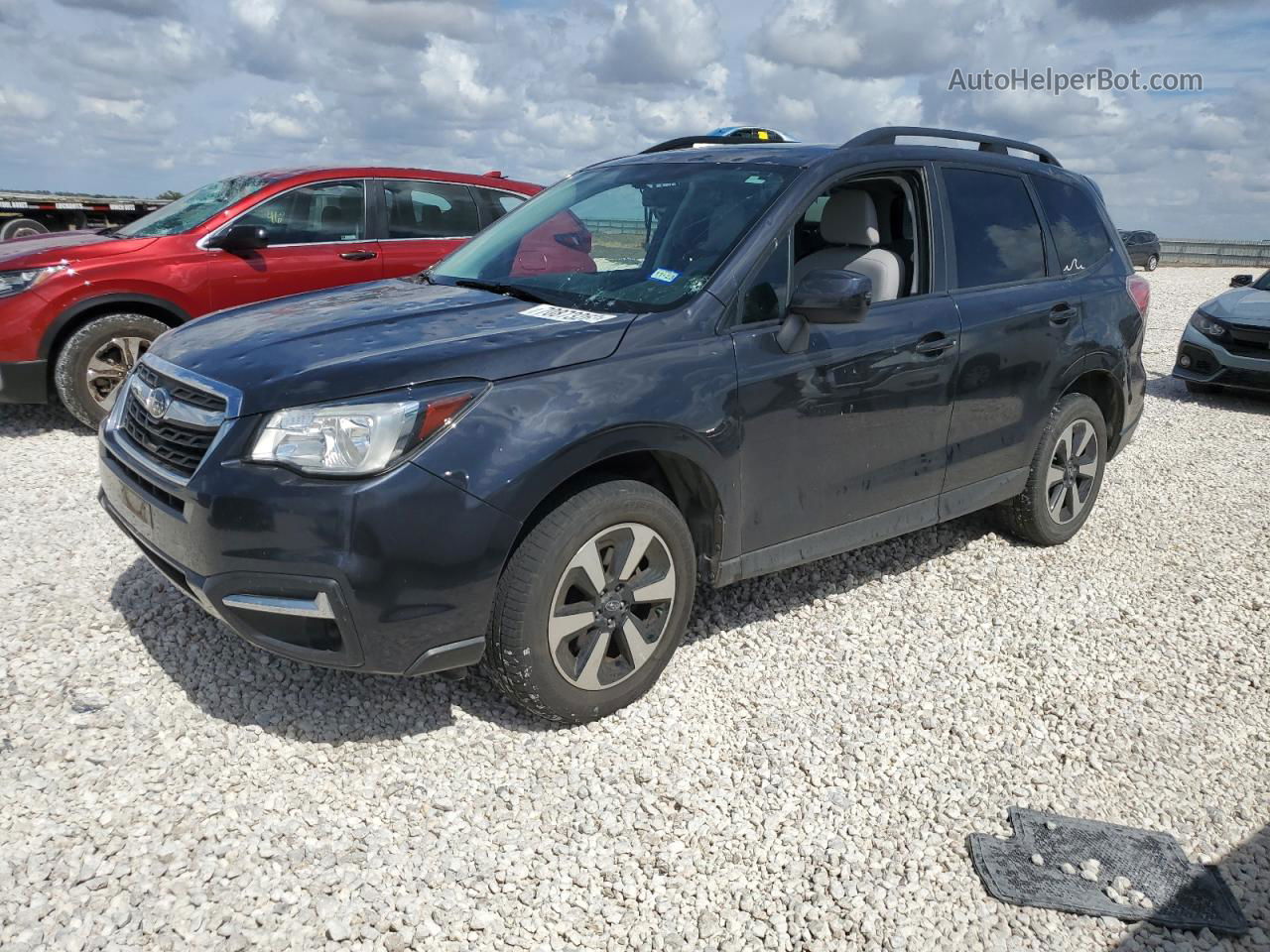 2018 Subaru Forester 2.5i Premium Black vin: JF2SJADC9JH492256