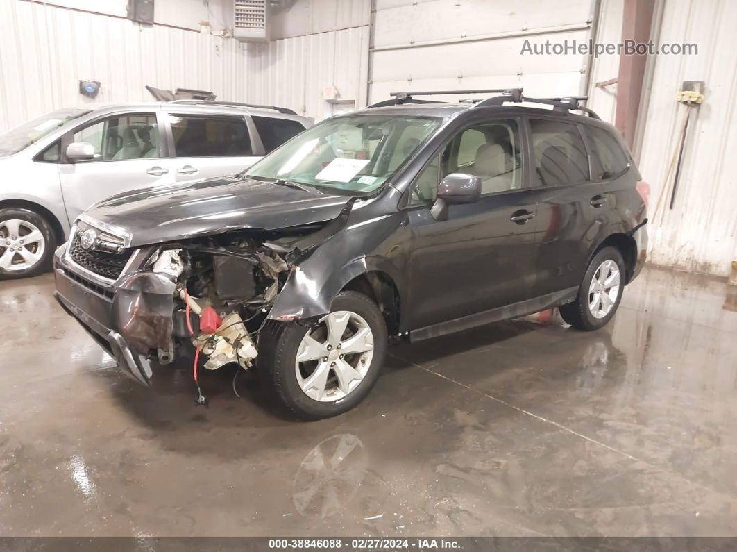 2015 Subaru Forester 2.5i Premium Dark Blue vin: JF2SJADCXFH553539