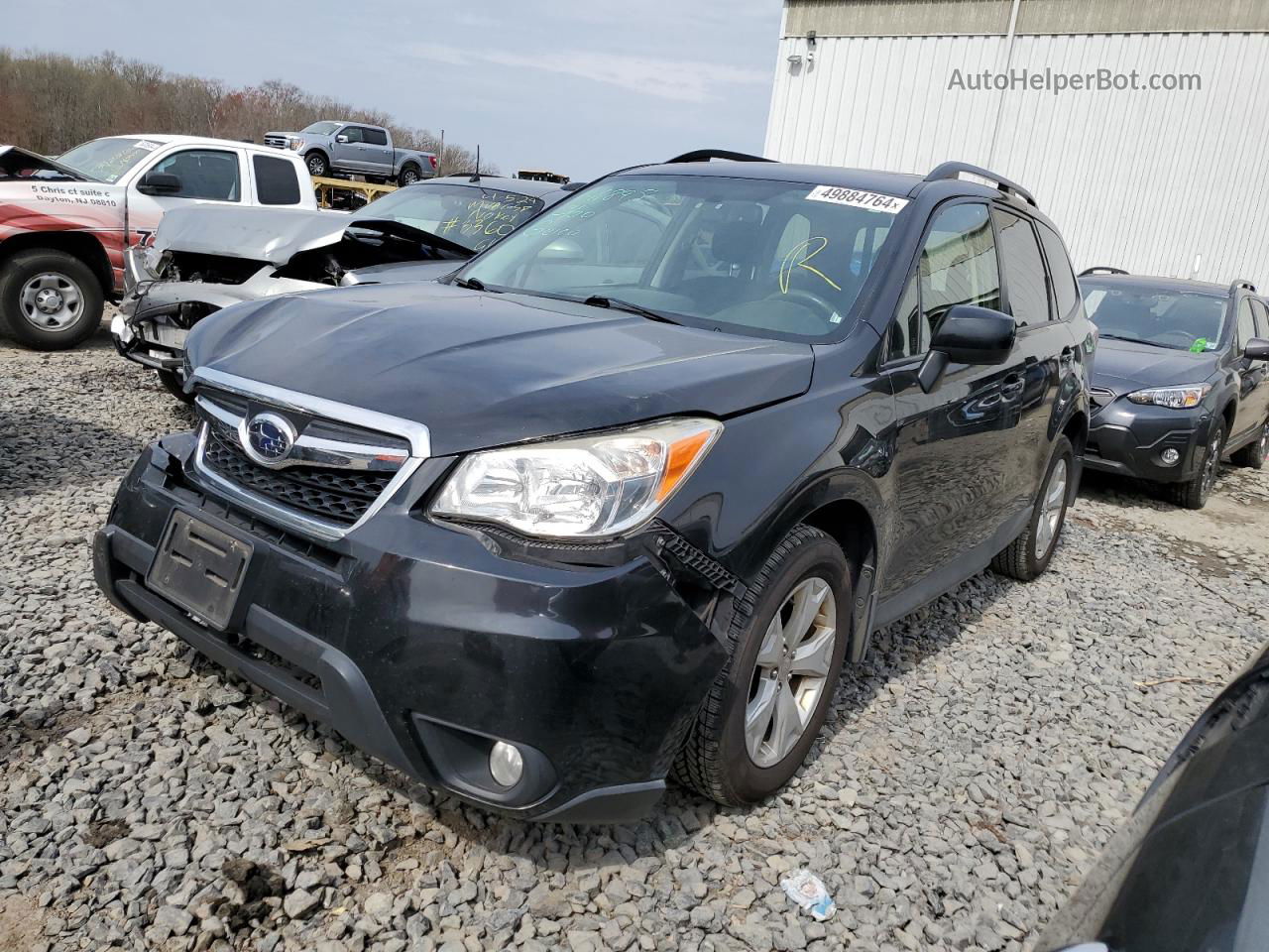 2015 Subaru Forester 2.5i Premium Black vin: JF2SJADCXFH582510