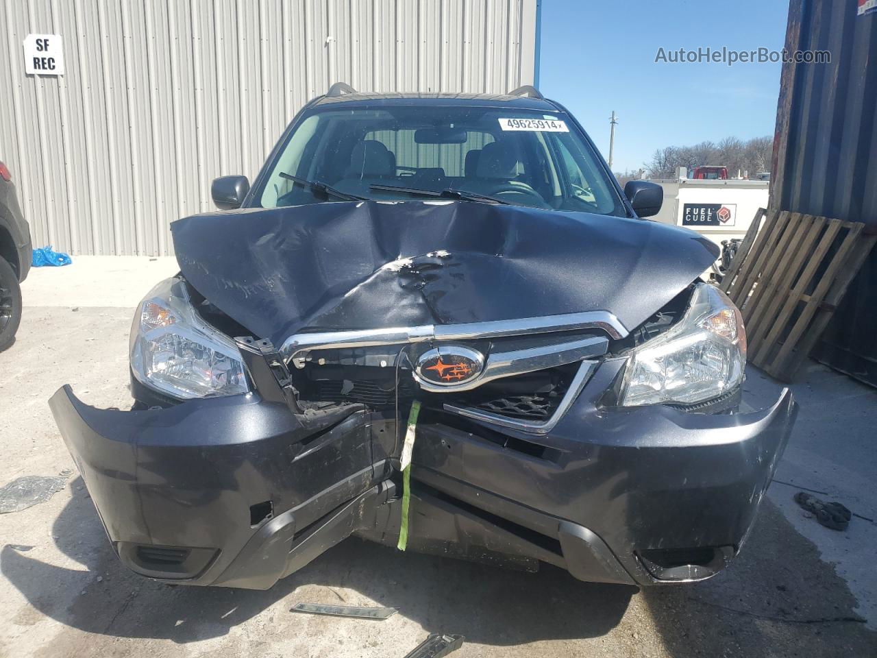 2015 Subaru Forester 2.5i Premium Charcoal vin: JF2SJADCXFH594477