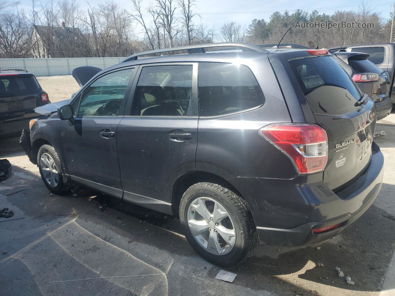 2015 Subaru Forester 2.5i Premium Угольный vin: JF2SJADCXFH594477