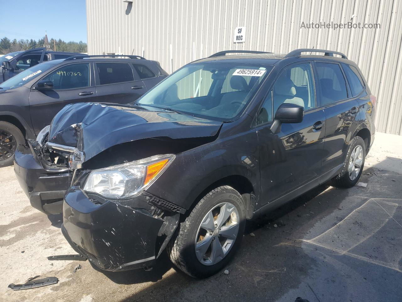 2015 Subaru Forester 2.5i Premium Угольный vin: JF2SJADCXFH594477