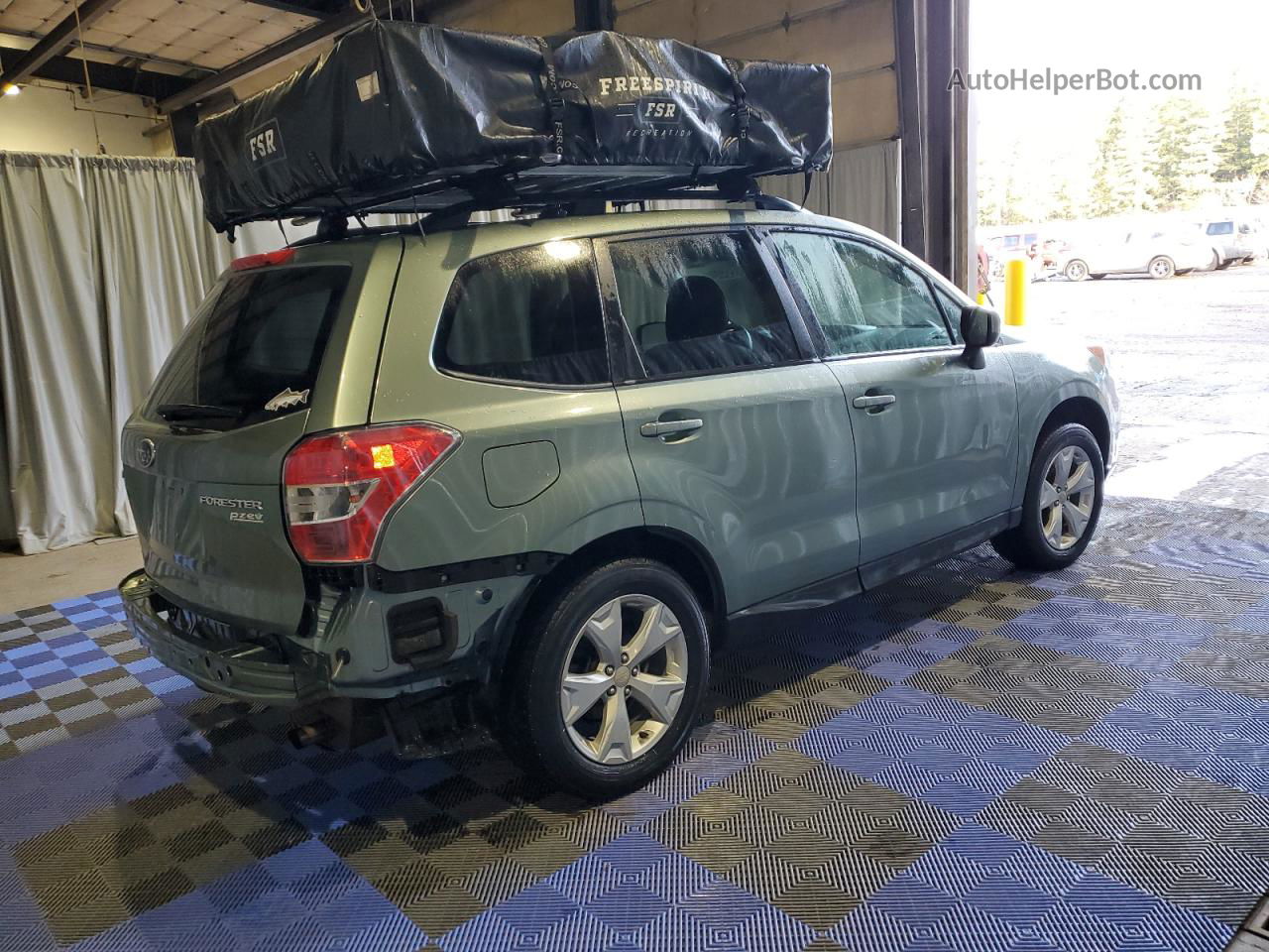 2015 Subaru Forester 2.5i Premium Green vin: JF2SJADCXFH831193