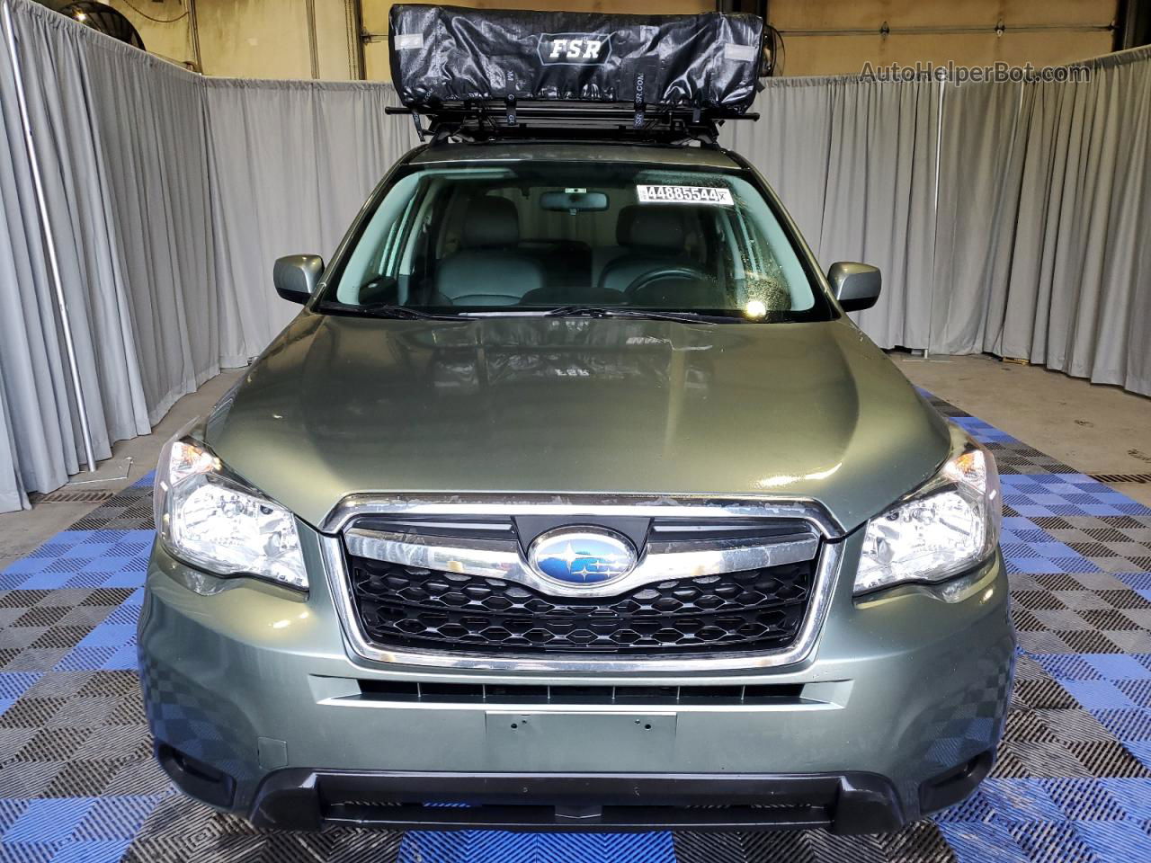 2015 Subaru Forester 2.5i Premium Зеленый vin: JF2SJADCXFH831193