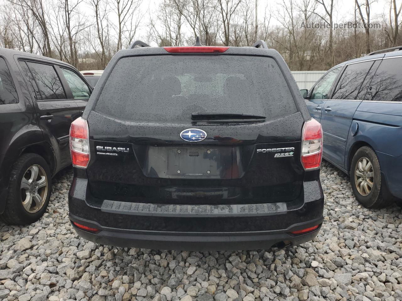 2016 Subaru Forester 2.5i Premium Black vin: JF2SJADCXGH468587