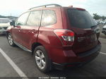 2016 Subaru Forester 2.5i Premium Maroon vin: JF2SJADCXGH503497