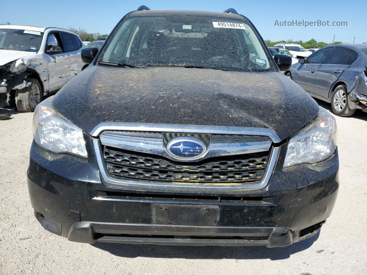 2016 Subaru Forester 2.5i Premium Черный vin: JF2SJADCXGH522678