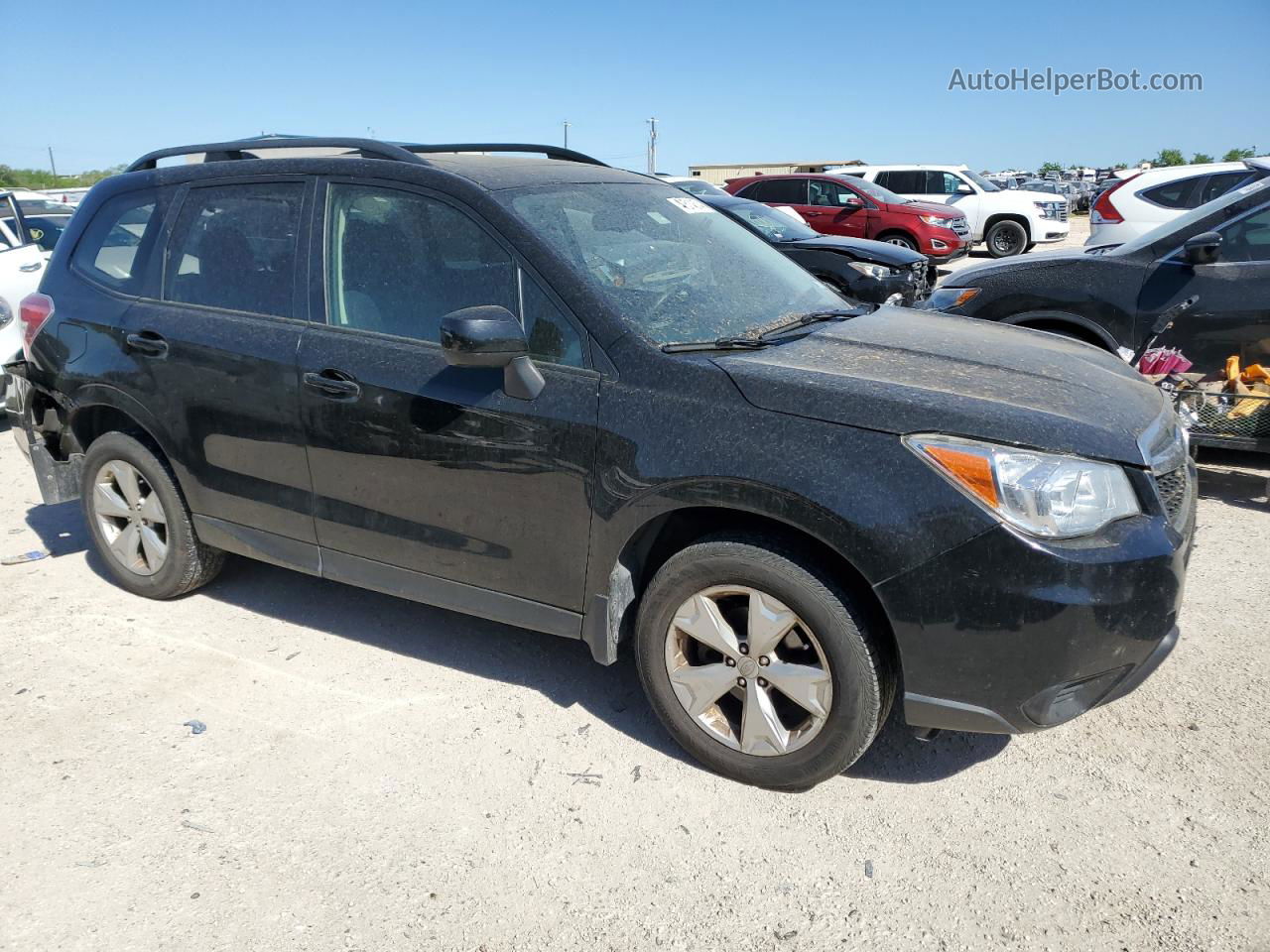 2016 Subaru Forester 2.5i Premium Black vin: JF2SJADCXGH522678