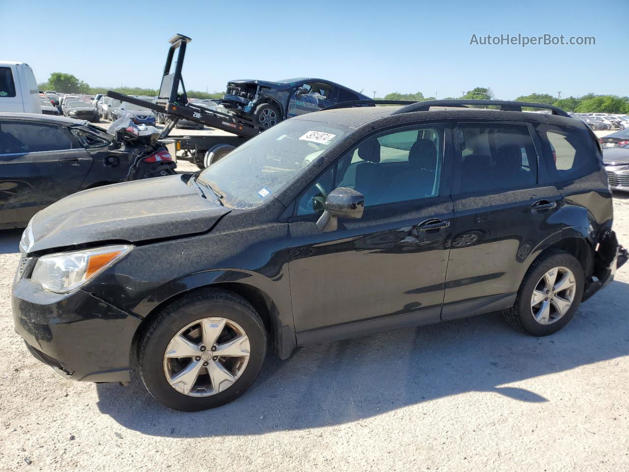 2016 Subaru Forester 2.5i Premium Black vin: JF2SJADCXGH522678