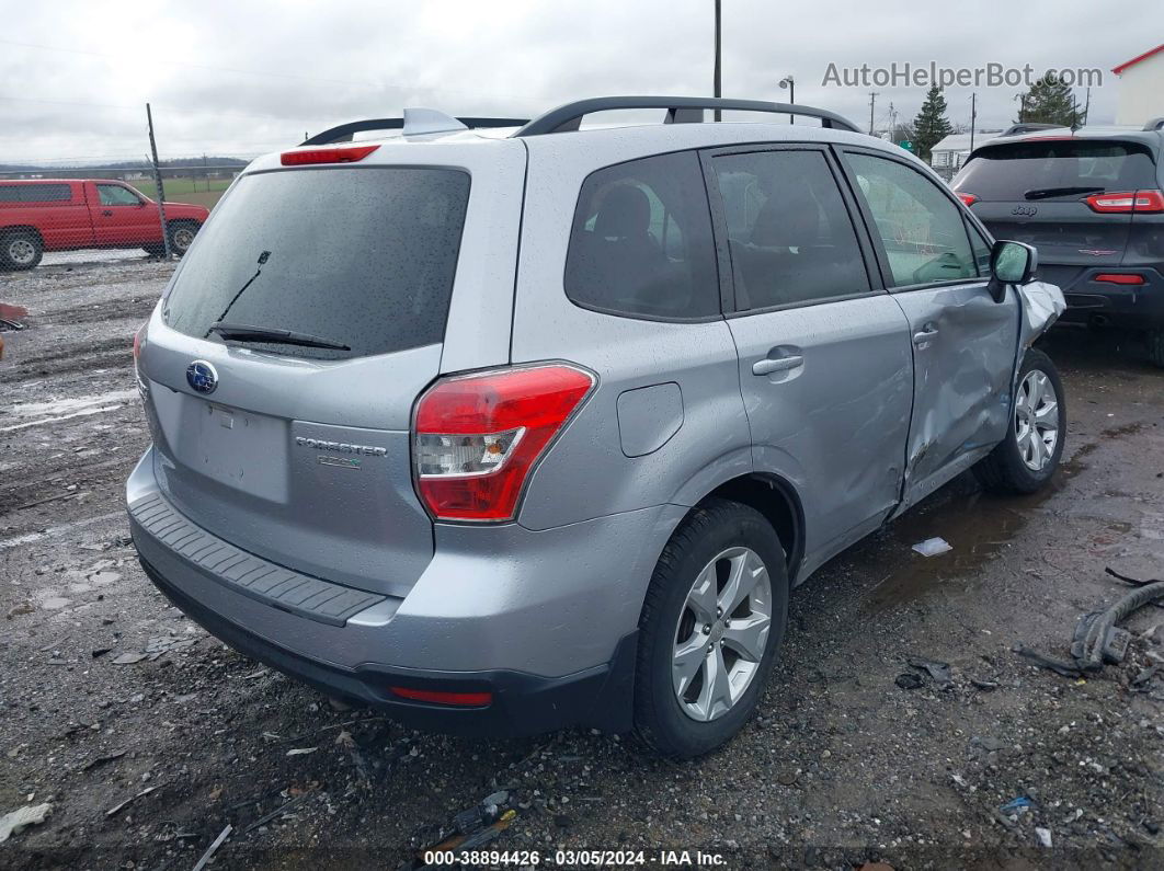 2016 Subaru Forester 2.5i Premium Silver vin: JF2SJADCXGH551503