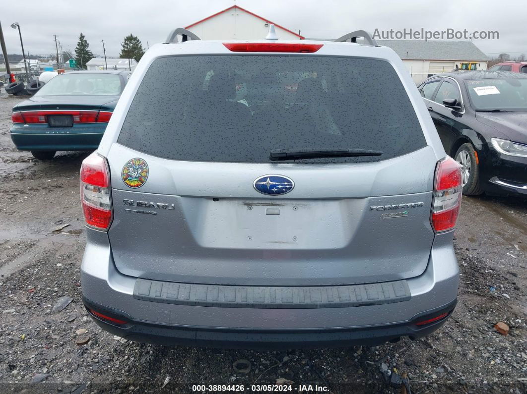 2016 Subaru Forester 2.5i Premium Серебряный vin: JF2SJADCXGH551503