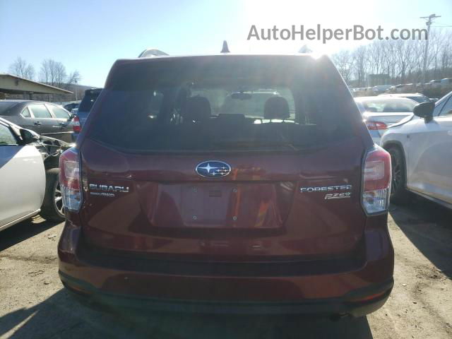 2017 Subaru Forester 2.5i Premium Red vin: JF2SJAEC0HG589618