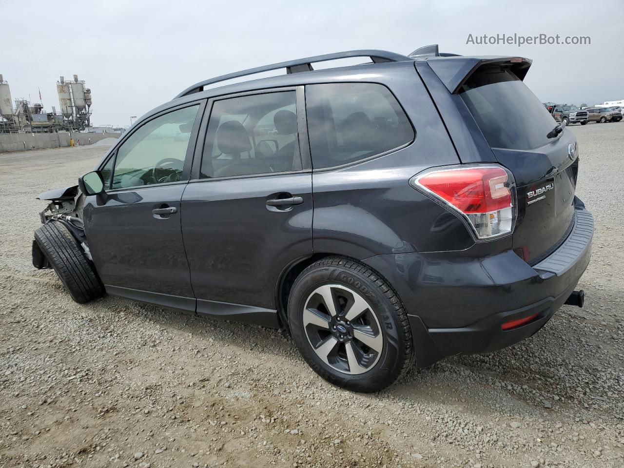 2017 Subaru Forester 2.5i Premium Blue vin: JF2SJAEC0HH594831