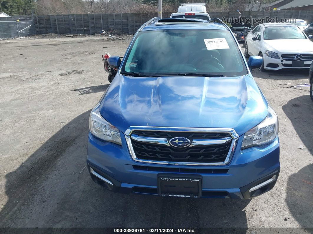 2018 Subaru Forester 2.5i Premium Blue vin: JF2SJAEC0JH570664