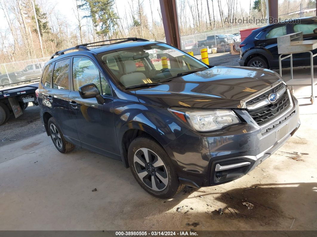 2018 Subaru Forester 2.5i Premium Gray vin: JF2SJAEC1JH612727