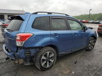 2018 Subaru Forester 2.5i Premium Blue vin: JF2SJAEC2JH513835