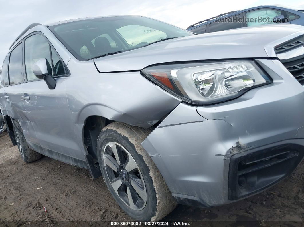 2017 Subaru Forester 2.5i Premium Silver vin: JF2SJAEC3HH594547