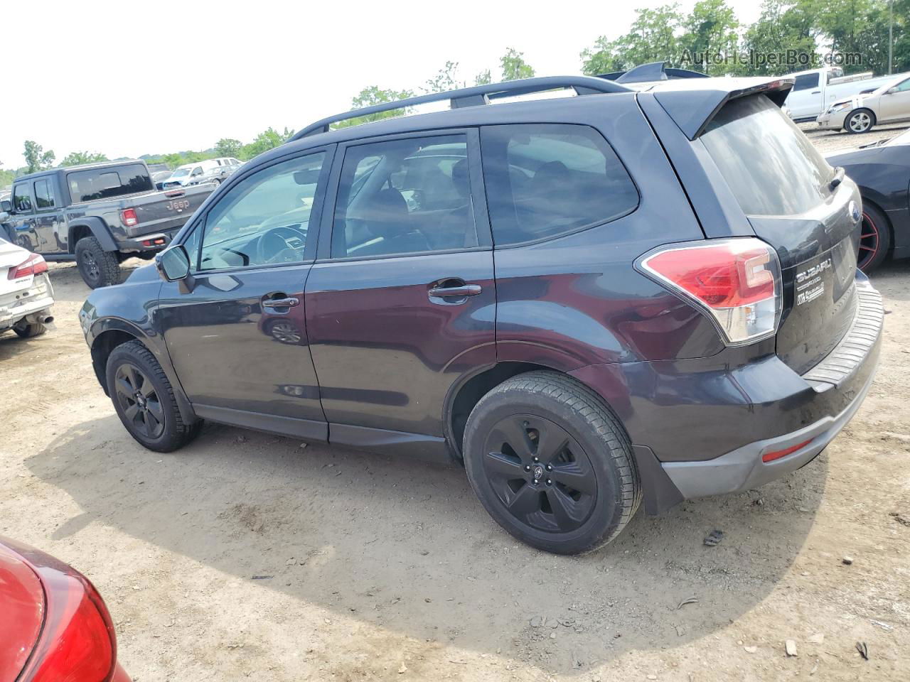 2018 Subaru Forester 2.5i Premium Charcoal vin: JF2SJAEC3JH404588