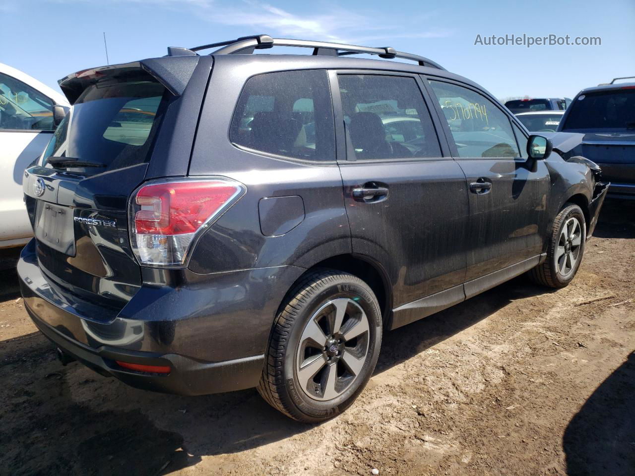 2018 Subaru Forester 2.5i Premium Charcoal vin: JF2SJAEC3JH434089