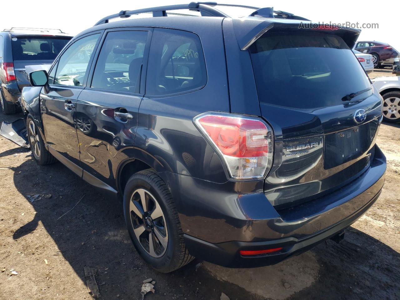 2018 Subaru Forester 2.5i Premium Charcoal vin: JF2SJAEC3JH434089