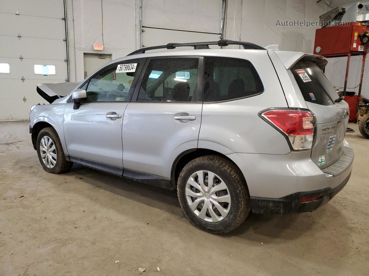 2018 Subaru Forester 2.5i Premium Silver vin: JF2SJAEC3JH459459