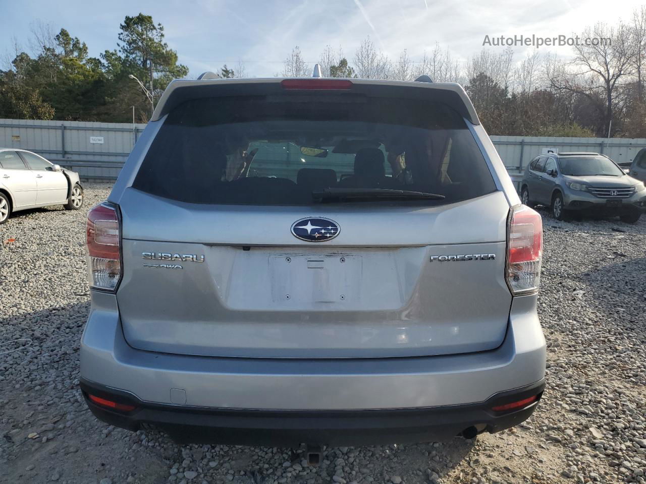 2018 Subaru Forester 2.5i Premium Silver vin: JF2SJAEC4JH519264