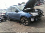 2017 Subaru Forester Premium Синий vin: JF2SJAEC5HH433083