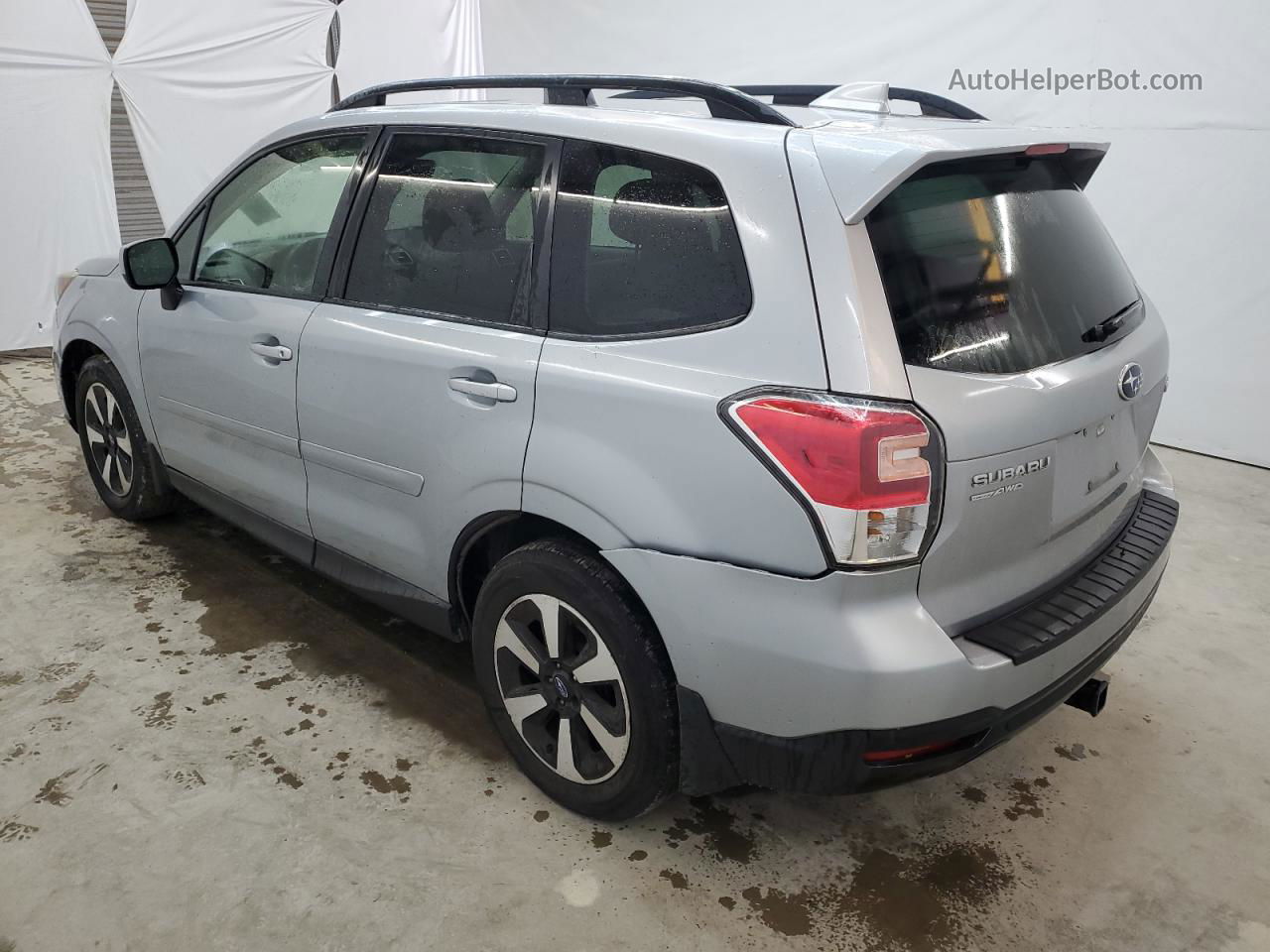 2017 Subaru Forester 2.5i Premium Silver vin: JF2SJAEC5HH436517