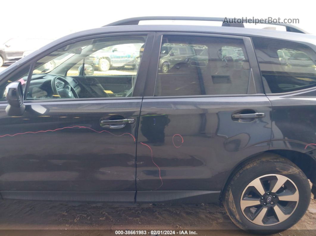 2017 Subaru Forester 2.5i Premium Черный vin: JF2SJAEC5HH463796