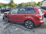 2018 Subaru Forester 2.5i Premium Red vin: JF2SJAEC5JH496707