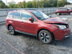 2018 Subaru Forester 2.5i Premium Red vin: JF2SJAEC5JH496707