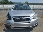 2018 Subaru Forester 2.5i Premium Silver vin: JF2SJAEC5JH529186