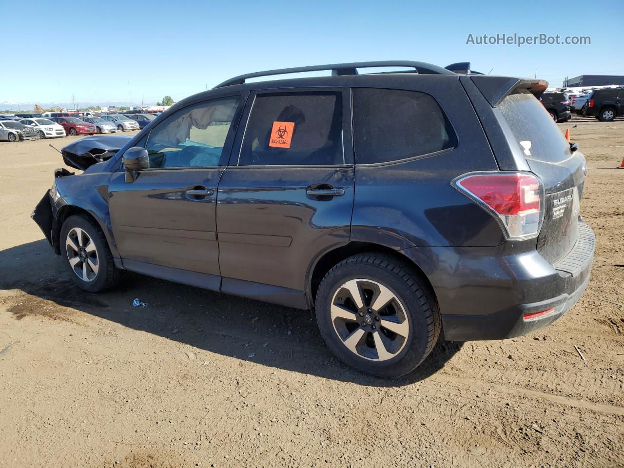 2017 Subaru Forester 2.5i Premium Black vin: JF2SJAEC7HH491616