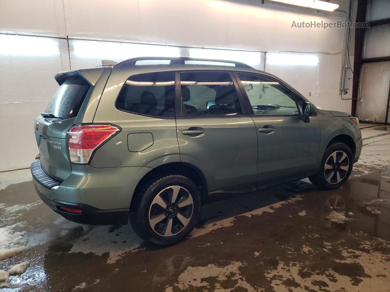 2017 Subaru Forester 2.5i Premium Green vin: JF2SJAEC7HH542953