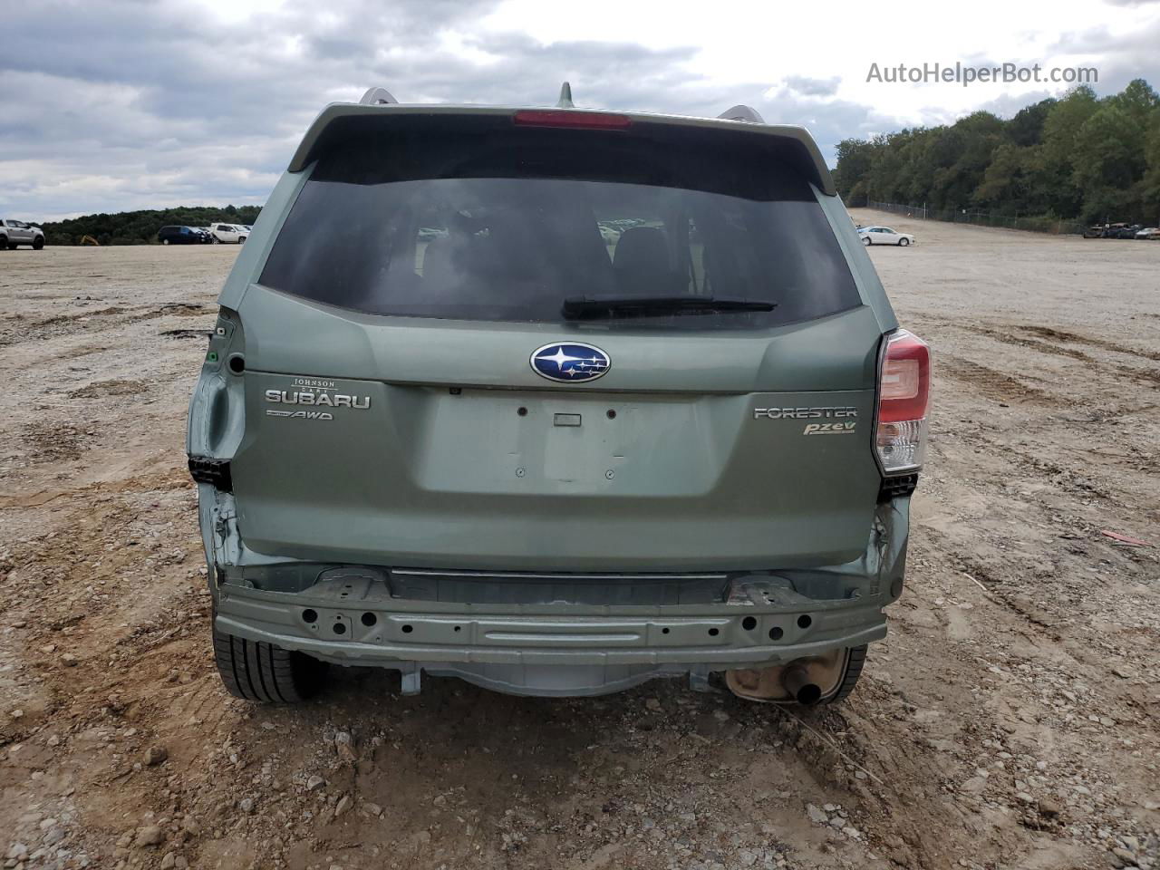 2017 Subaru Forester 2.5i Premium Green vin: JF2SJAEC7HH568436