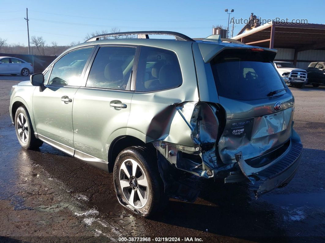 2018 Subaru Forester 2.5i Premium Green vin: JF2SJAEC7JH495266