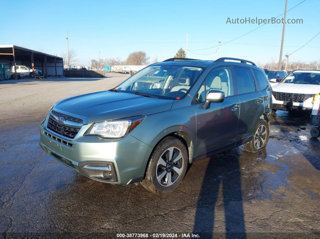 2018 Subaru Forester 2.5i Premium Green vin: JF2SJAEC7JH495266