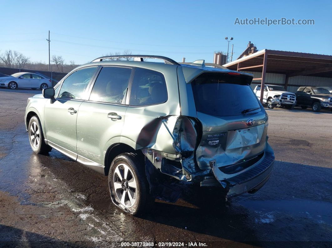 2018 Subaru Forester 2.5i Premium Green vin: JF2SJAEC7JH495266