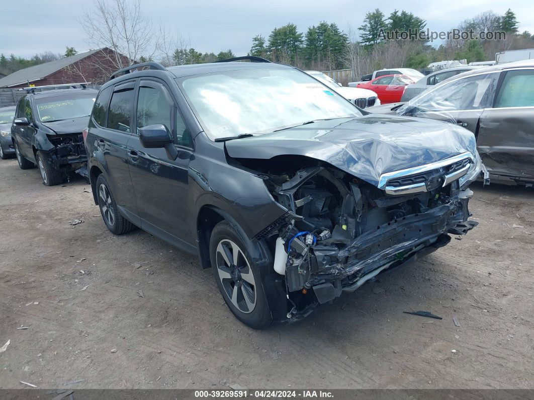 2017 Subaru Forester 2.5i Premium Gray vin: JF2SJAEC8HH414317