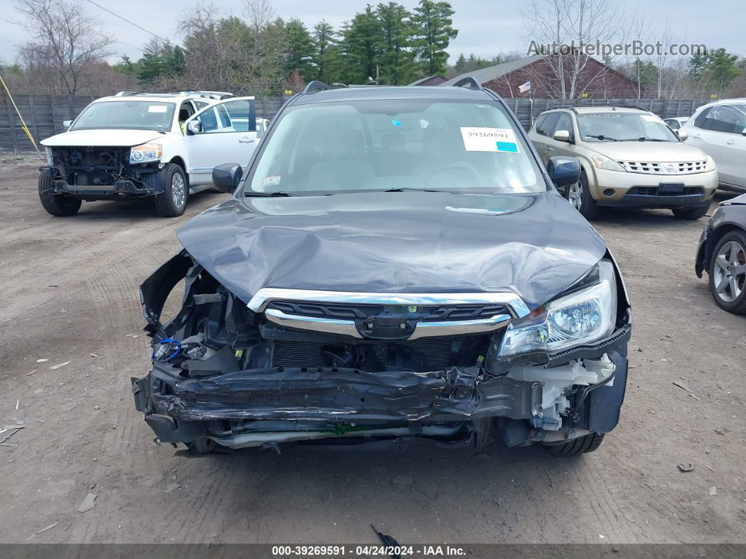 2017 Subaru Forester 2.5i Premium Gray vin: JF2SJAEC8HH414317